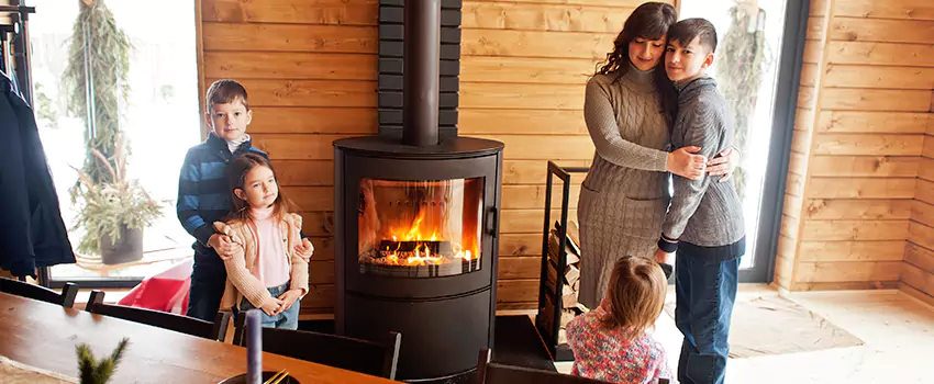 Morso Cast Iron Fireplace Insert Installation in Inglewood-Finn Hill, Washington