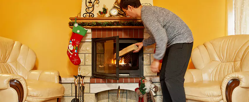 Rusted Metal Fireplace Restoration in Inglewood-Finn Hill, Washington
