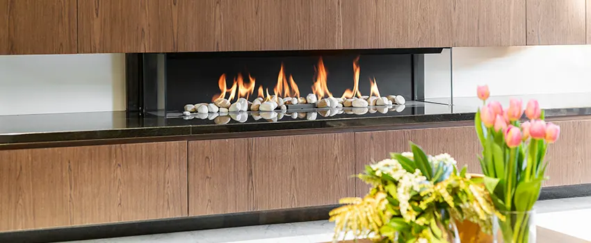 Double-height Fireplace Design Refurbishment in Inglewood-Finn Hill, Washington